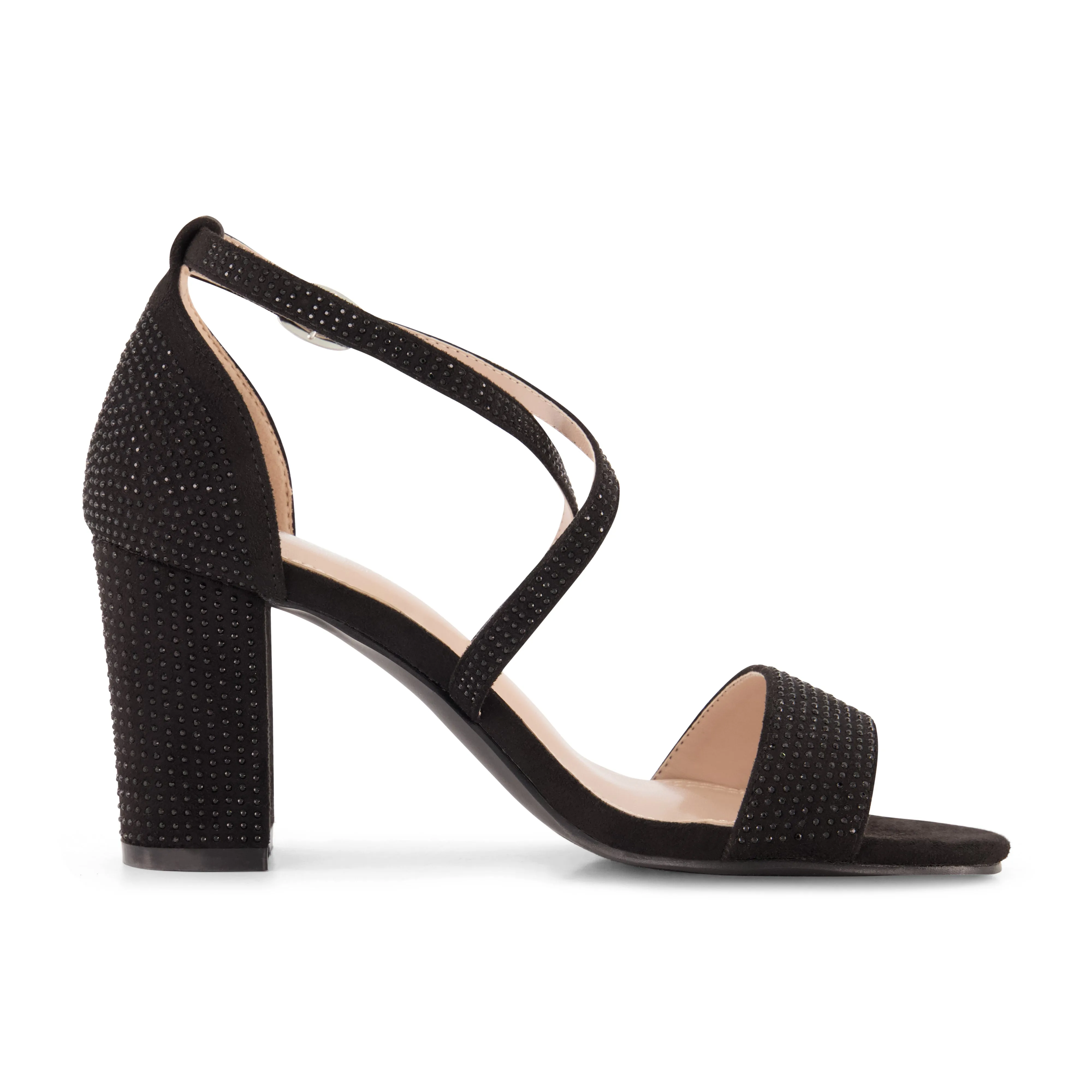 Jewel Rhinestone Dress Heel