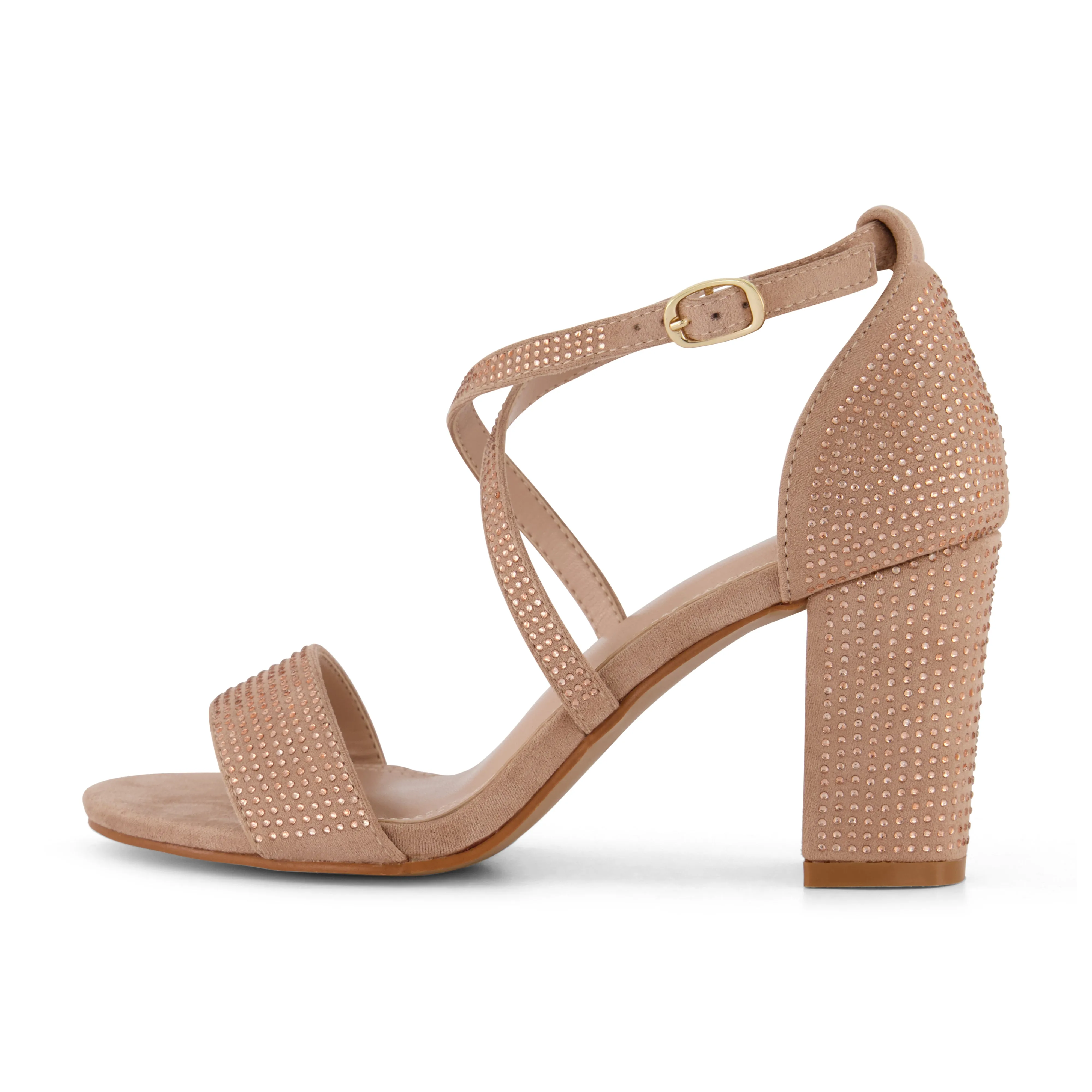 Jewel Rhinestone Dress Heel
