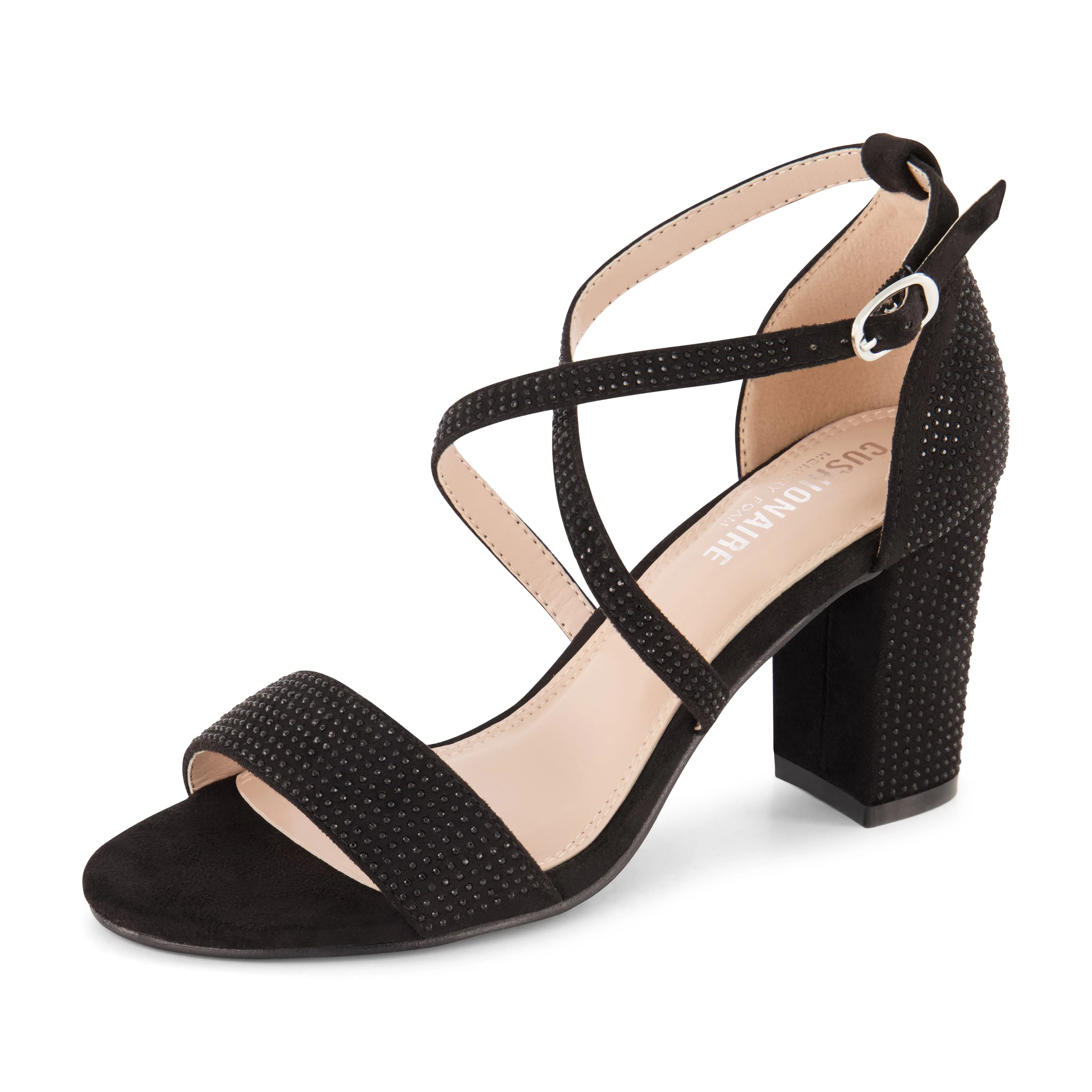 Jewel Rhinestone Dress Heel