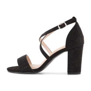 Jewel Rhinestone Dress Heel