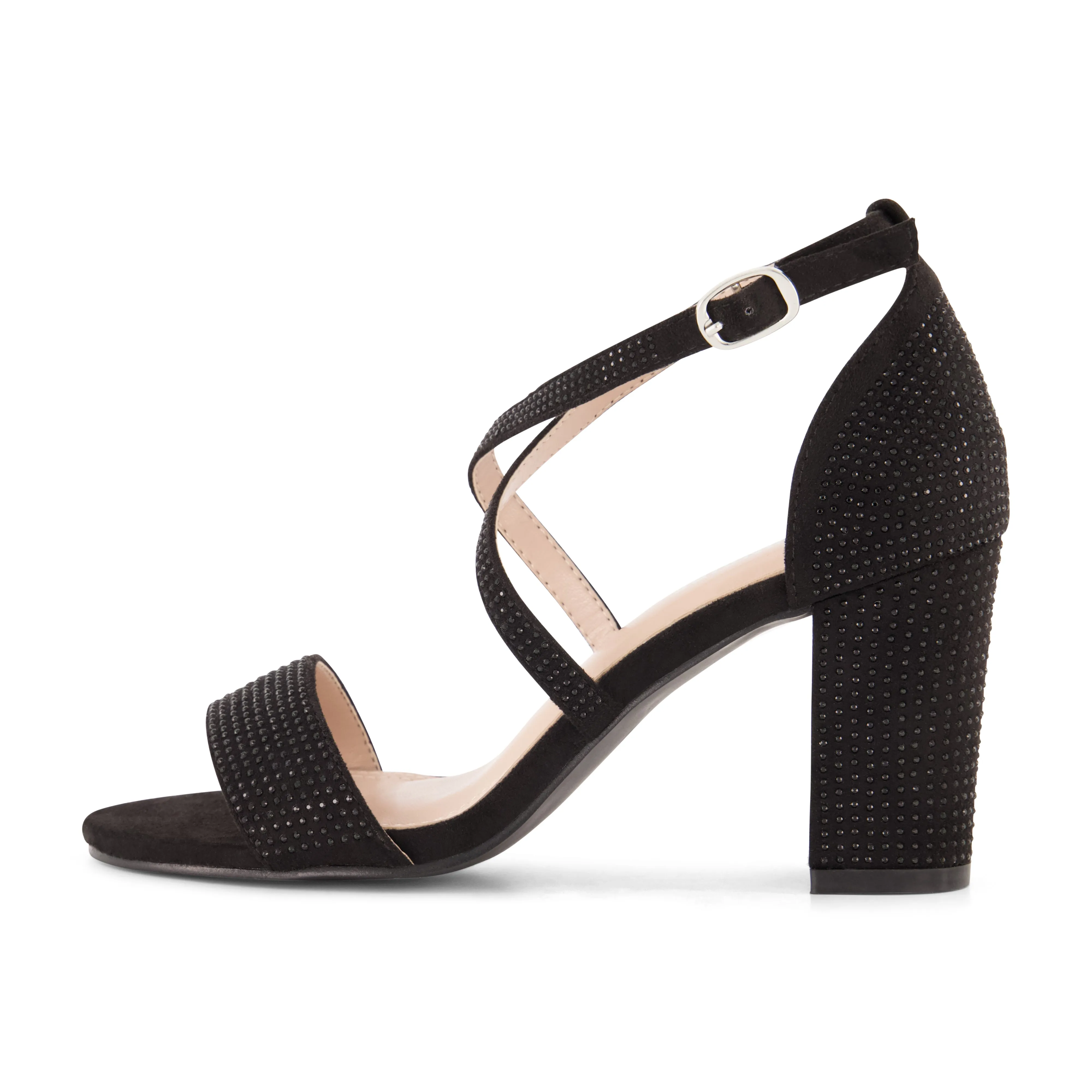 Jewel Rhinestone Dress Heel