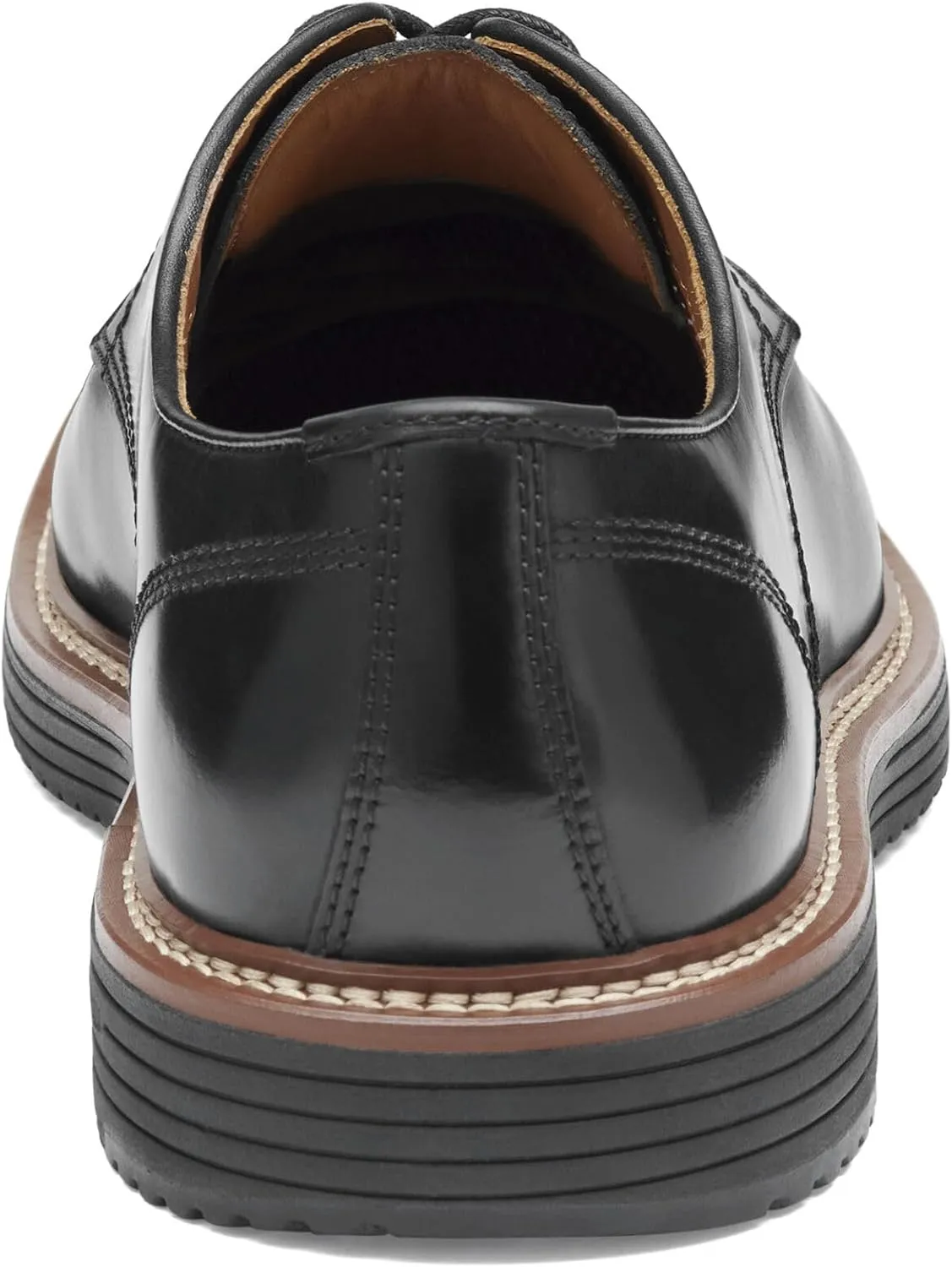 Johnston & Murphy Upton Cap Toe Mens Shoe  Business Casual Mens Dress Shoes, Comfortable Leather Shoes for Men