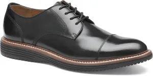 Johnston & Murphy Upton Cap Toe Mens Shoe  Business Casual Mens Dress Shoes, Comfortable Leather Shoes for Men