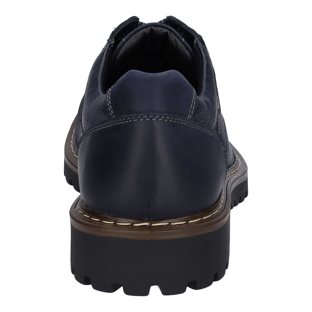 Josef Seibel Chance 59 Mens Lace Up Shoe Blue