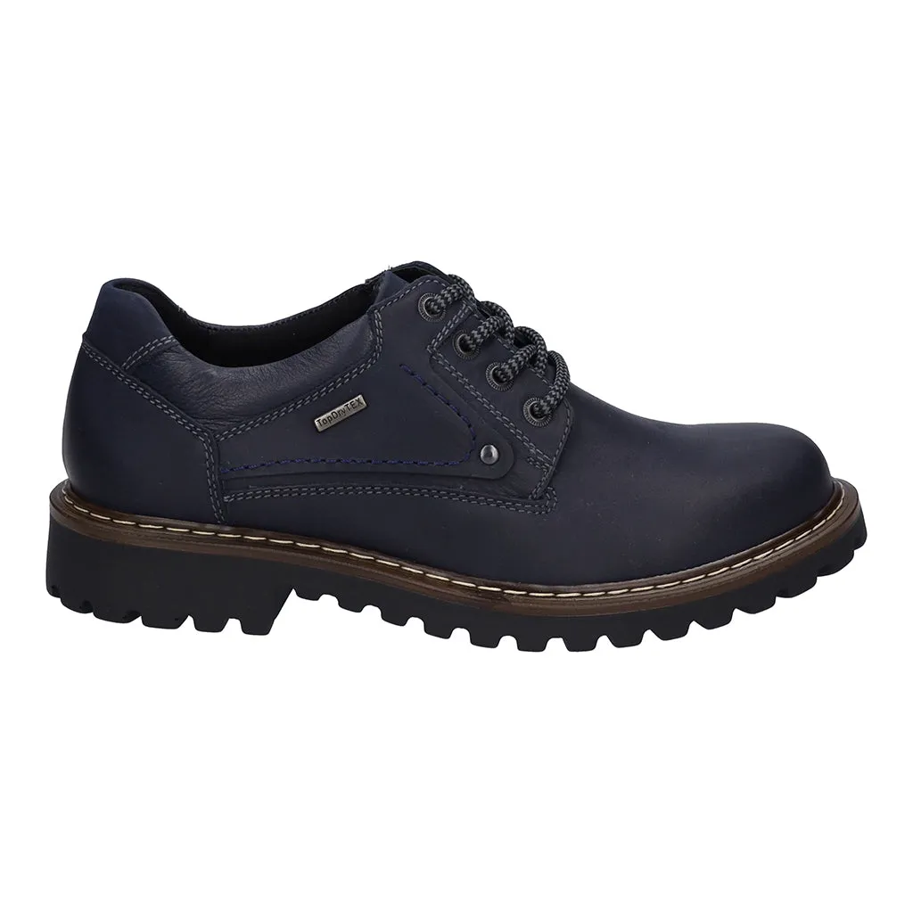 Josef Seibel Chance 59 Mens Lace Up Shoe Blue