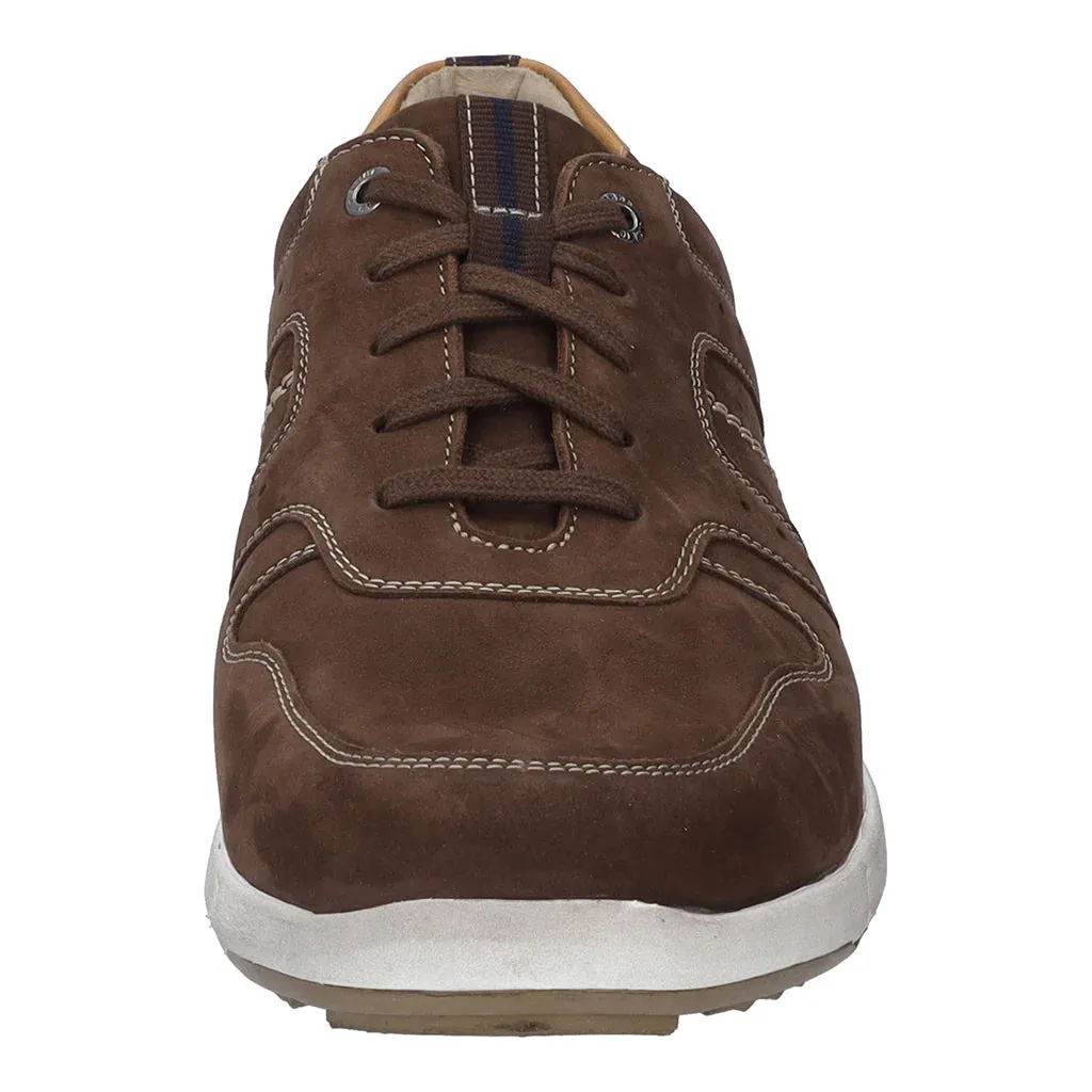 Josef Seibel Men's Enrico 28 Leather Casual Shoes Brandy Brown