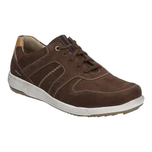 Josef Seibel Men's Enrico 28 Leather Casual Shoes Brandy Brown