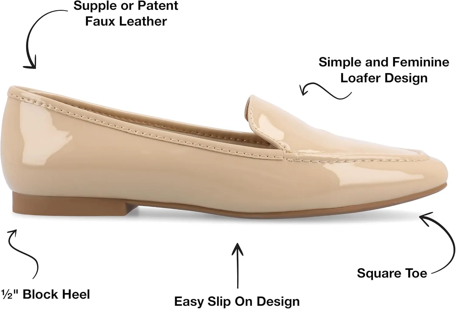 Journee Collection Women's Standard Width Loafer