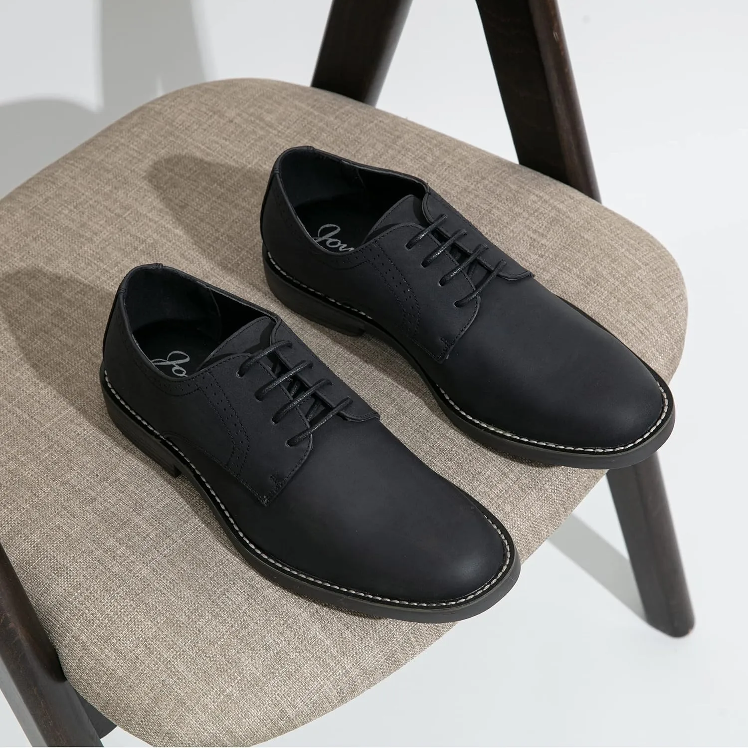 Jousen Men's Dress Shoes Retro Casual Dress Shoes for Men