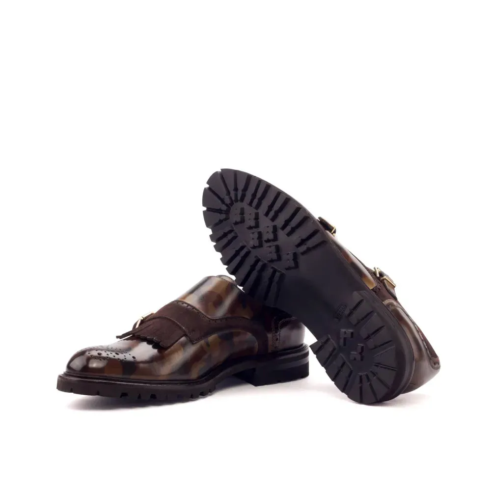 Juliet Kiltie Patina Womens Monk Strap II