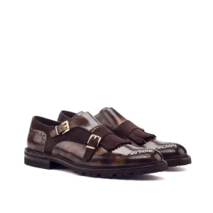 Juliet Kiltie Patina Womens Monk Strap II