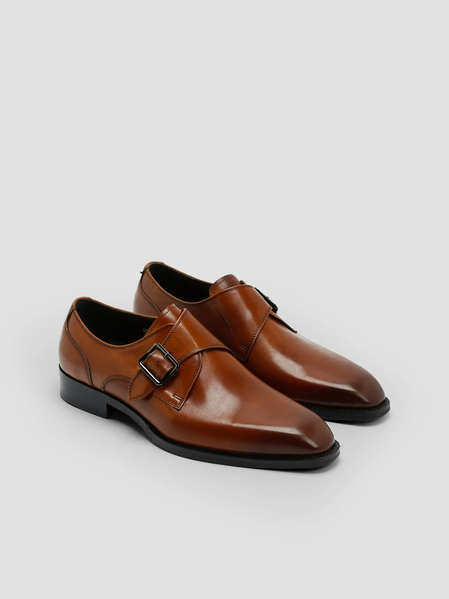 Kenneth Monk Strap (Brown)