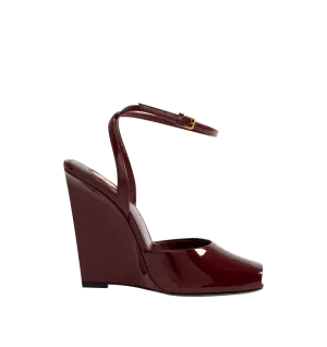 LA SCANDALE Patent Wedges (Womens)