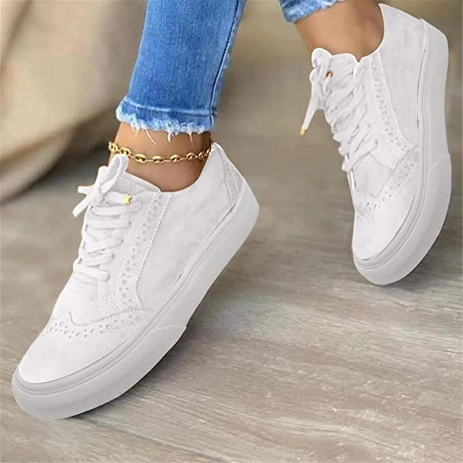 Ladmiple Shoes For Women Sneakers Slip Ons Low Top Casual Summer Canvas Walking Shoes Fashion Comfortable Flats Loafers