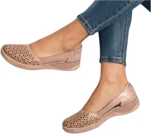 Ladmiple Shoes For Women Sneakers Trendy Fashion Slip On Low Top Walking Shoes Dressy Casual Summer Flats Canvas Loafers