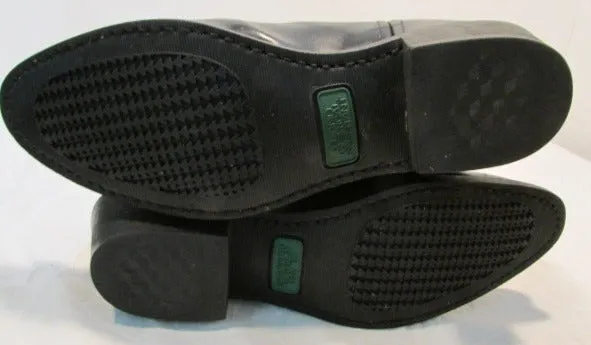 Laredo Black Trucker Western Boots