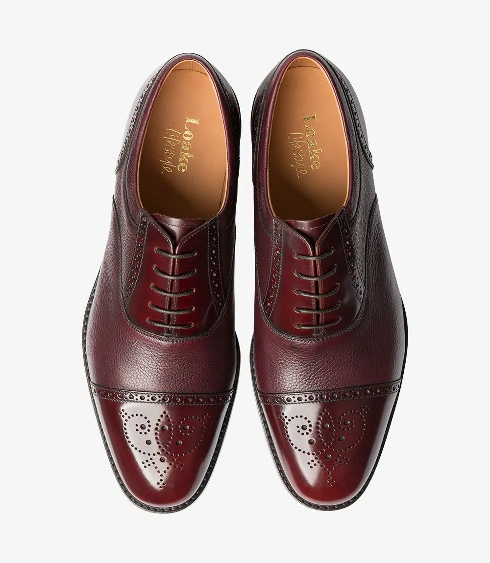 Loake Woodstock Burgundy