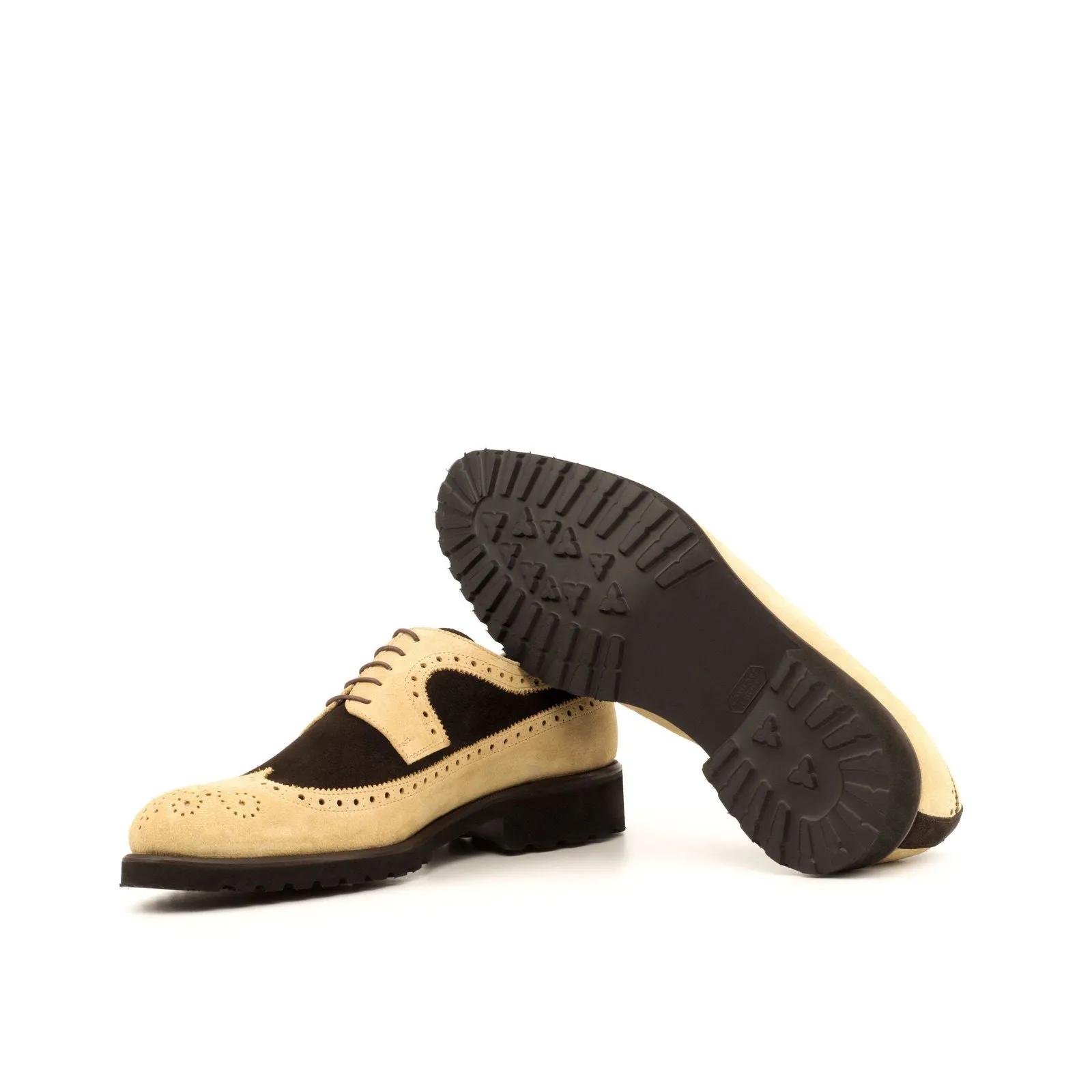 Longwing Blucher-Suede, Dark Brown, Brown
