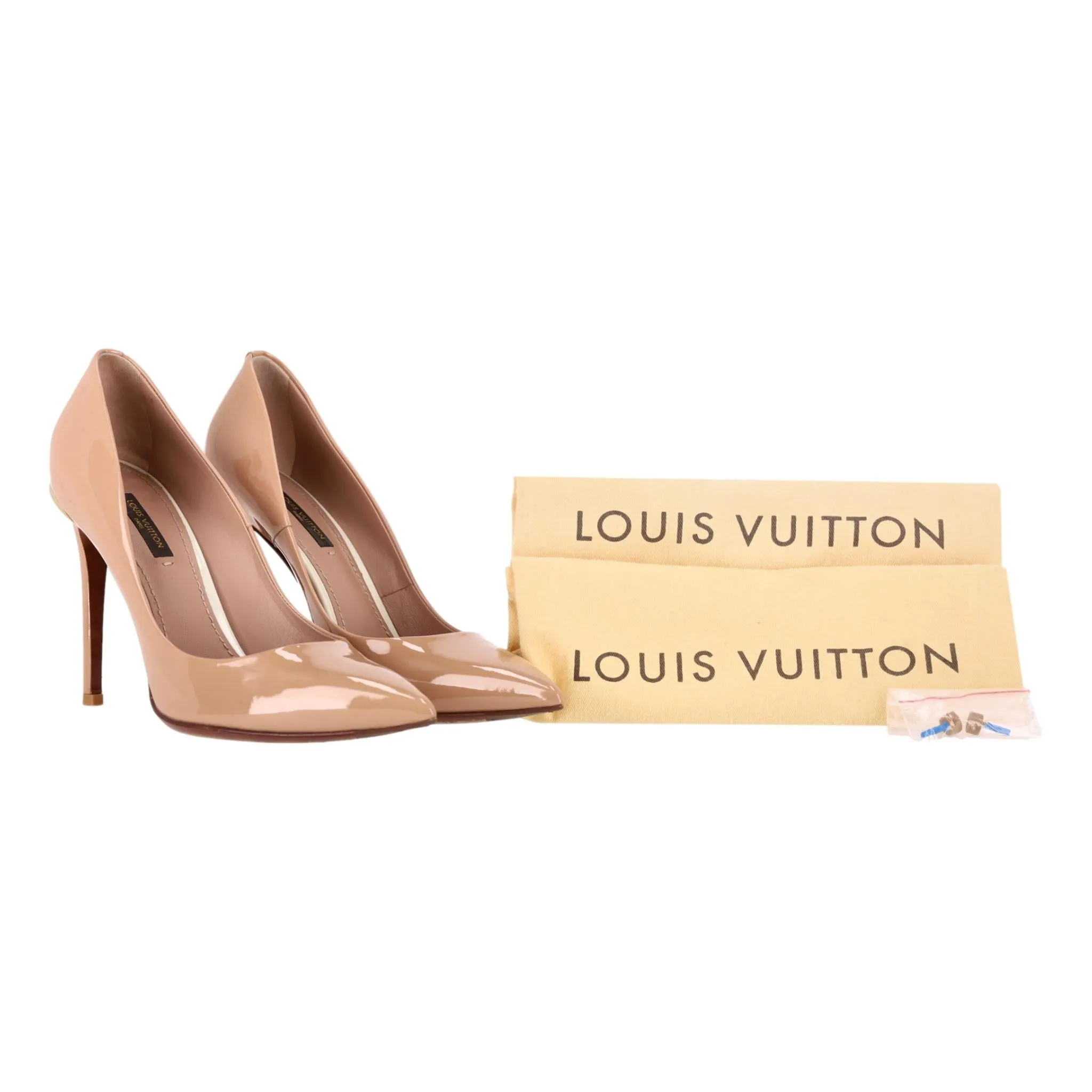 Louis Vuitton Eyeline Patent Leather Pumps. Size 38