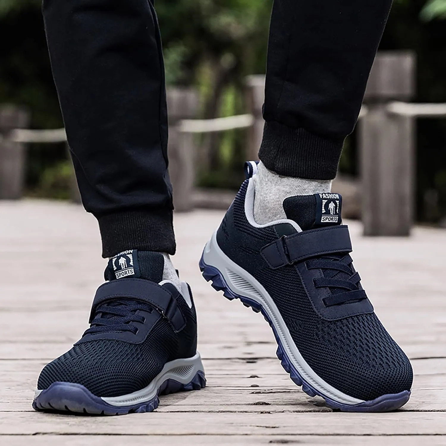 Low Top Breathable Strap Casual Lightweight Sports Men Shoes Men Dress Shoe Casual Sneaker