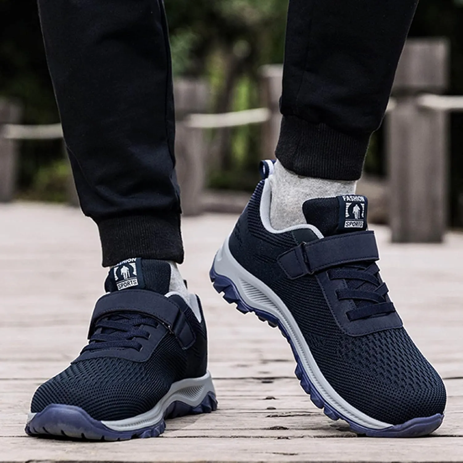 Low Top Breathable Strap Casual Lightweight Sports Men Shoes Men Dress Shoe Casual Sneaker