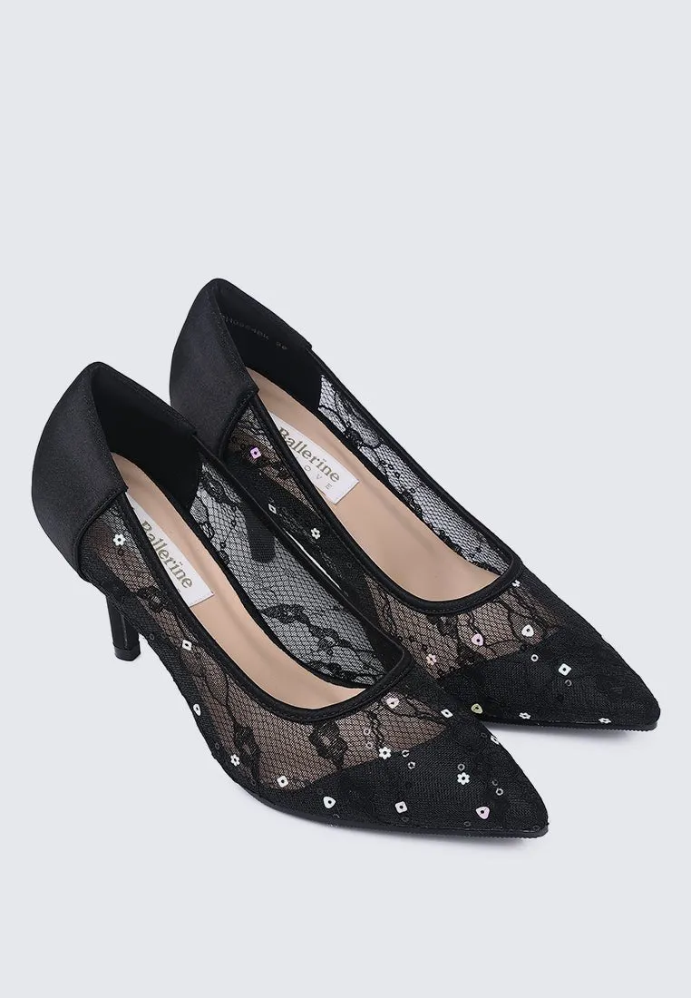 Lucie Comfy Pumps In Black
