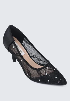 Lucie Comfy Pumps In Black