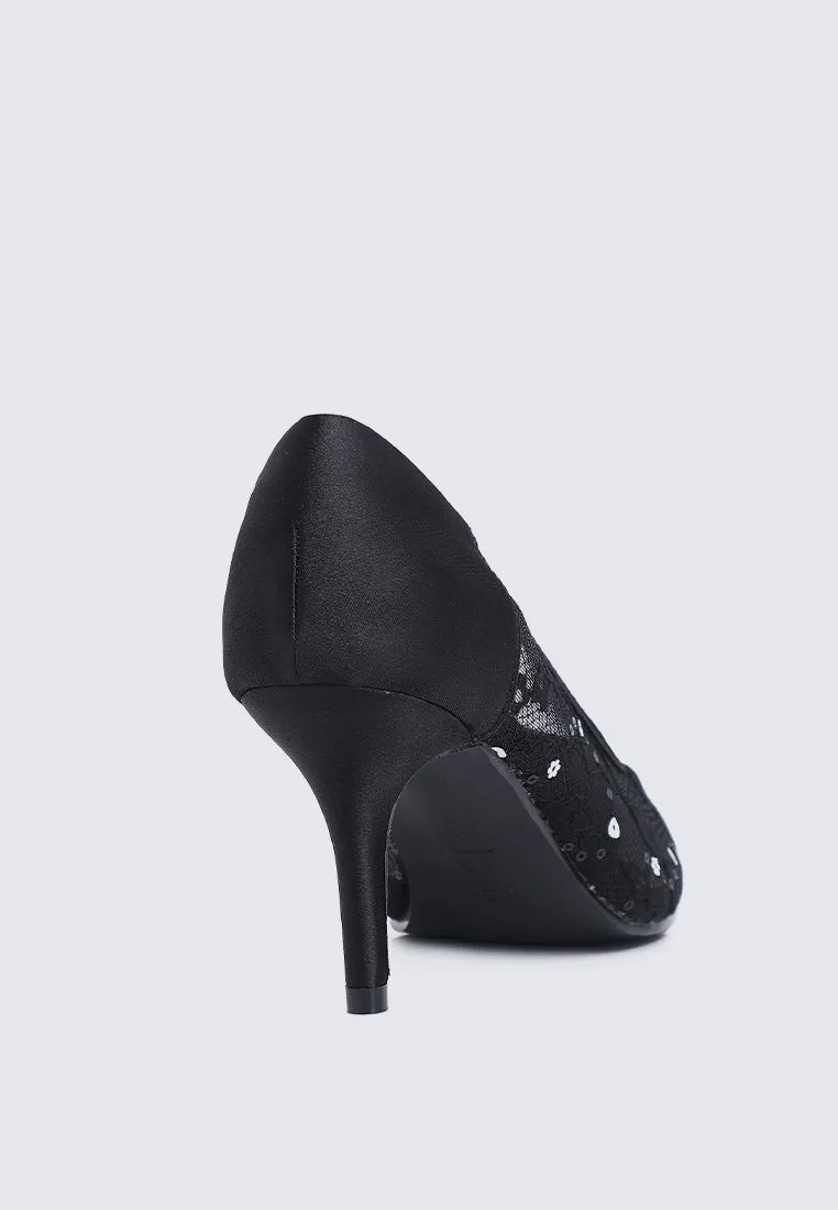 Lucie Comfy Pumps In Black