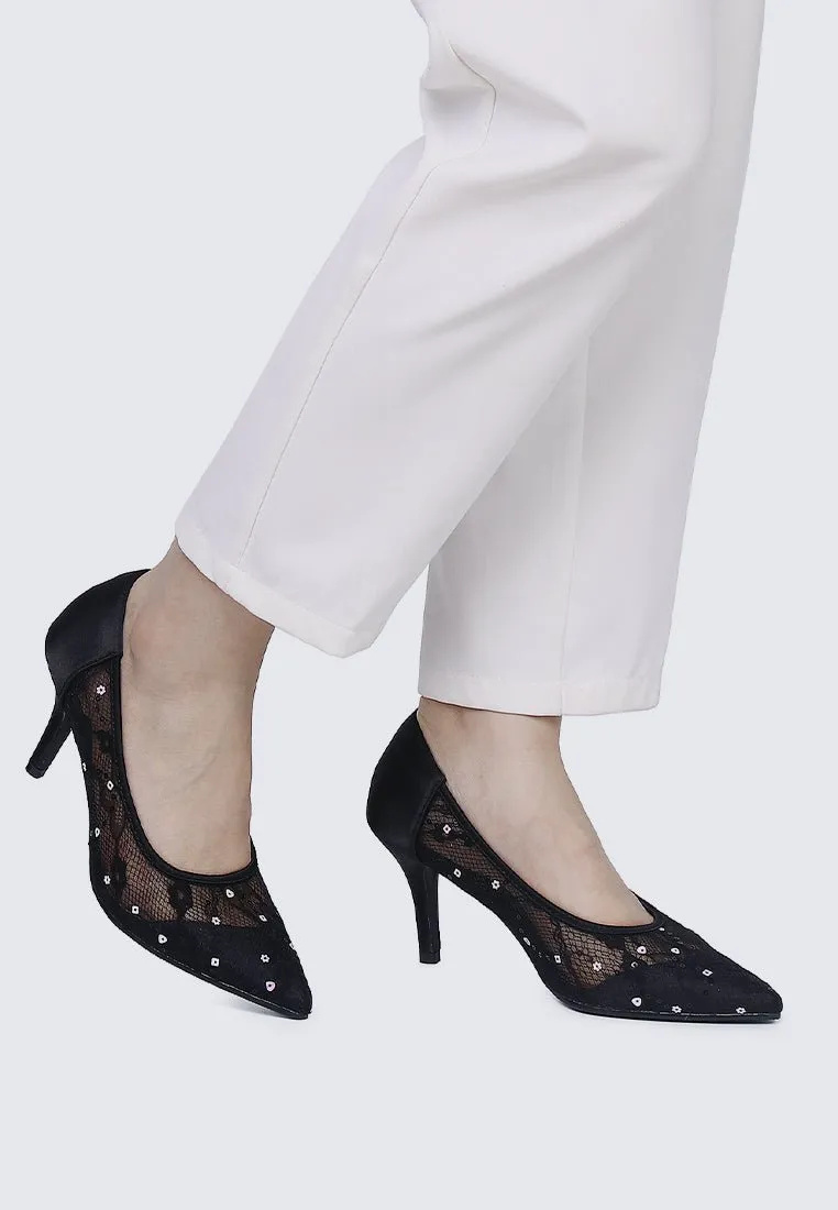 Lucie Comfy Pumps In Black