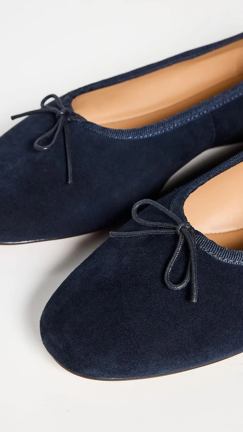 Madewell Women's Francine Suede Ballet Flats