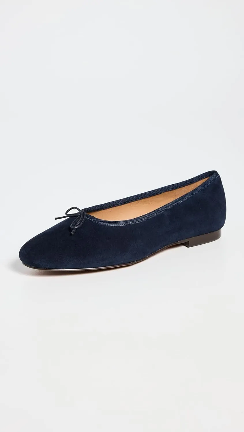 Madewell Women's Francine Suede Ballet Flats