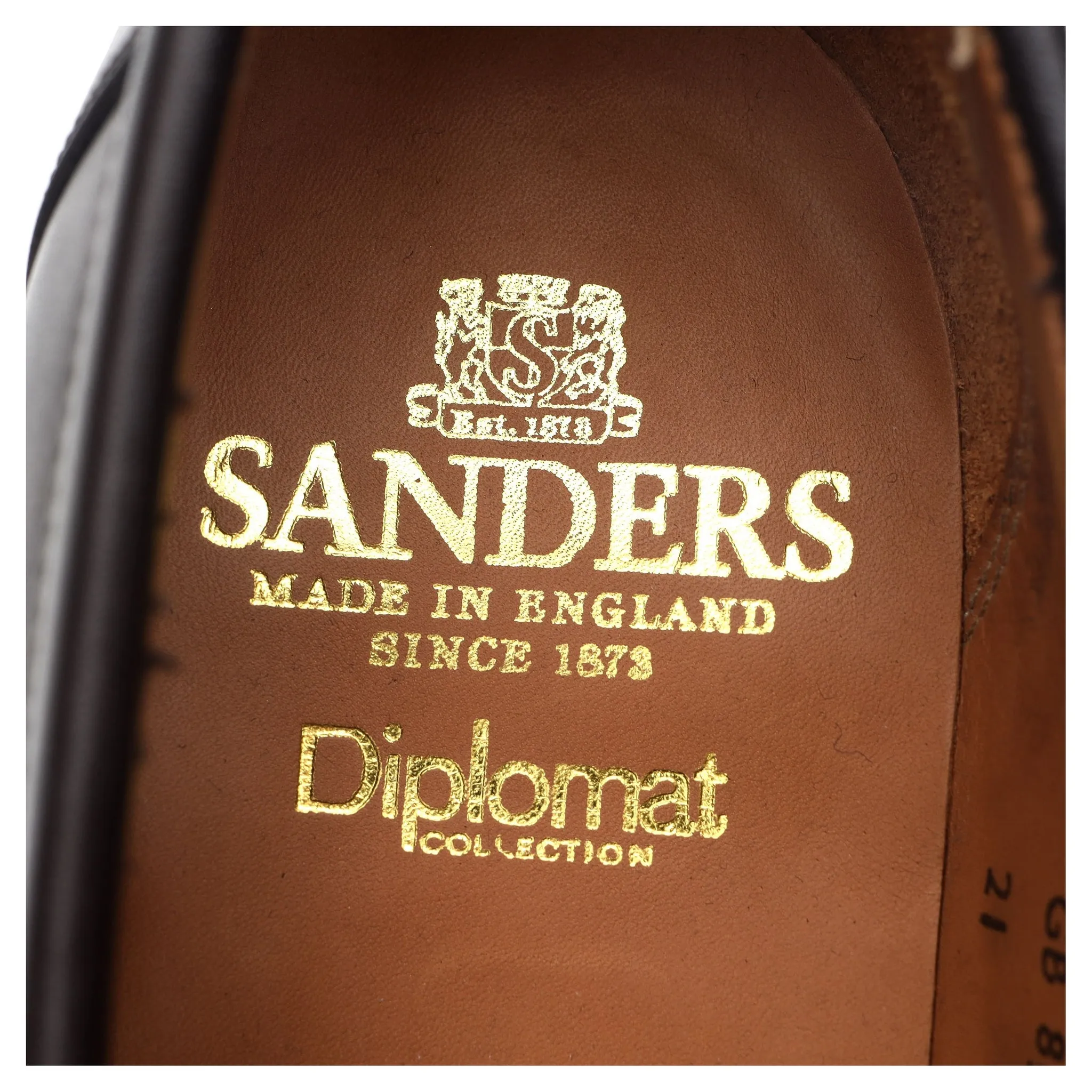'Madrid' Dark Brown Leather Loafers UK 8.5 F