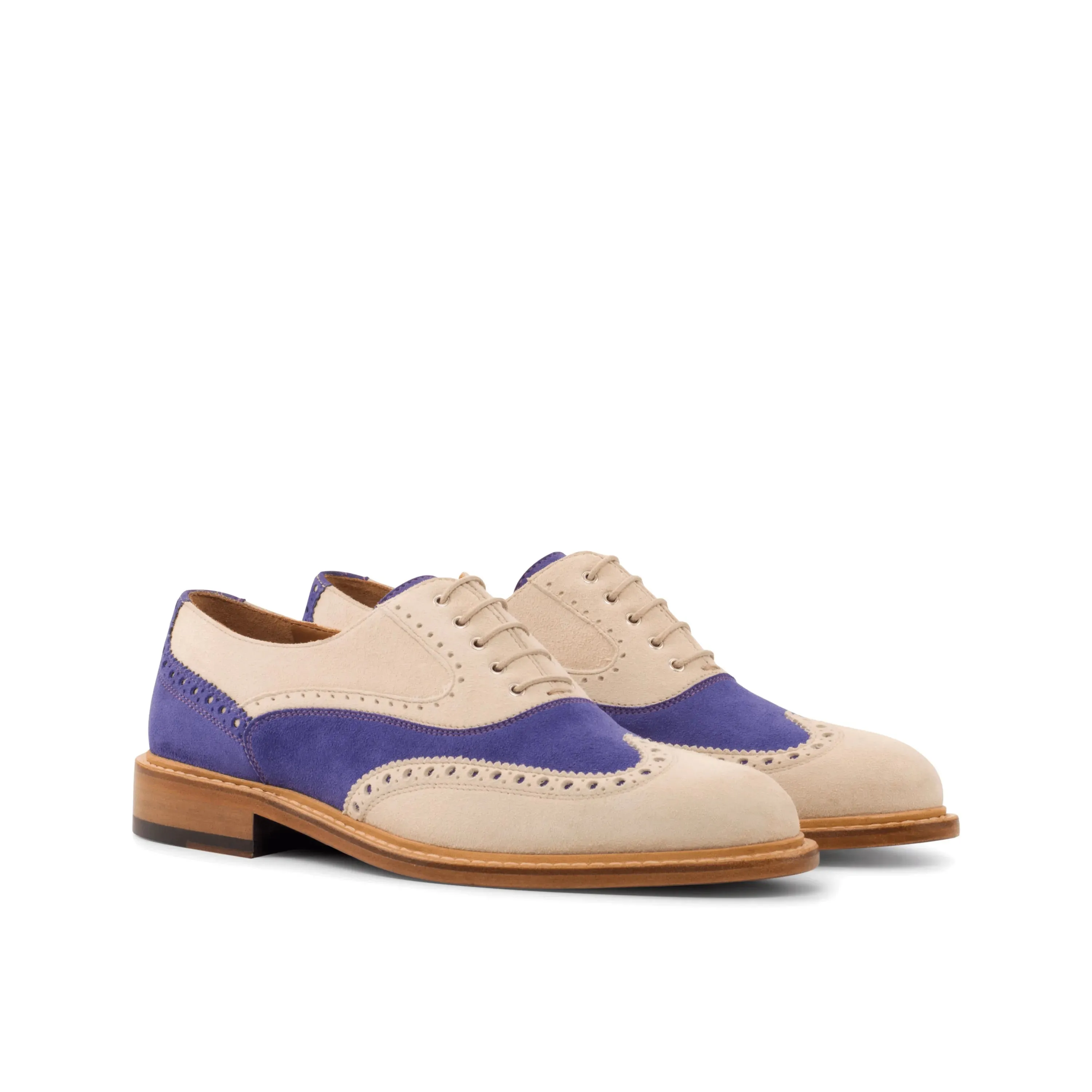 Malina Ladies Full Brogue Shoes
