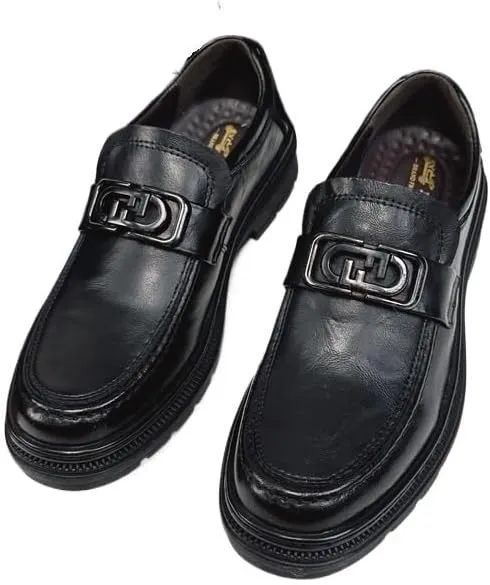 Mans Loafers Leather Shoes for Driving Walking Wedding Outdoor Indoor Size Suitable for All Seasons