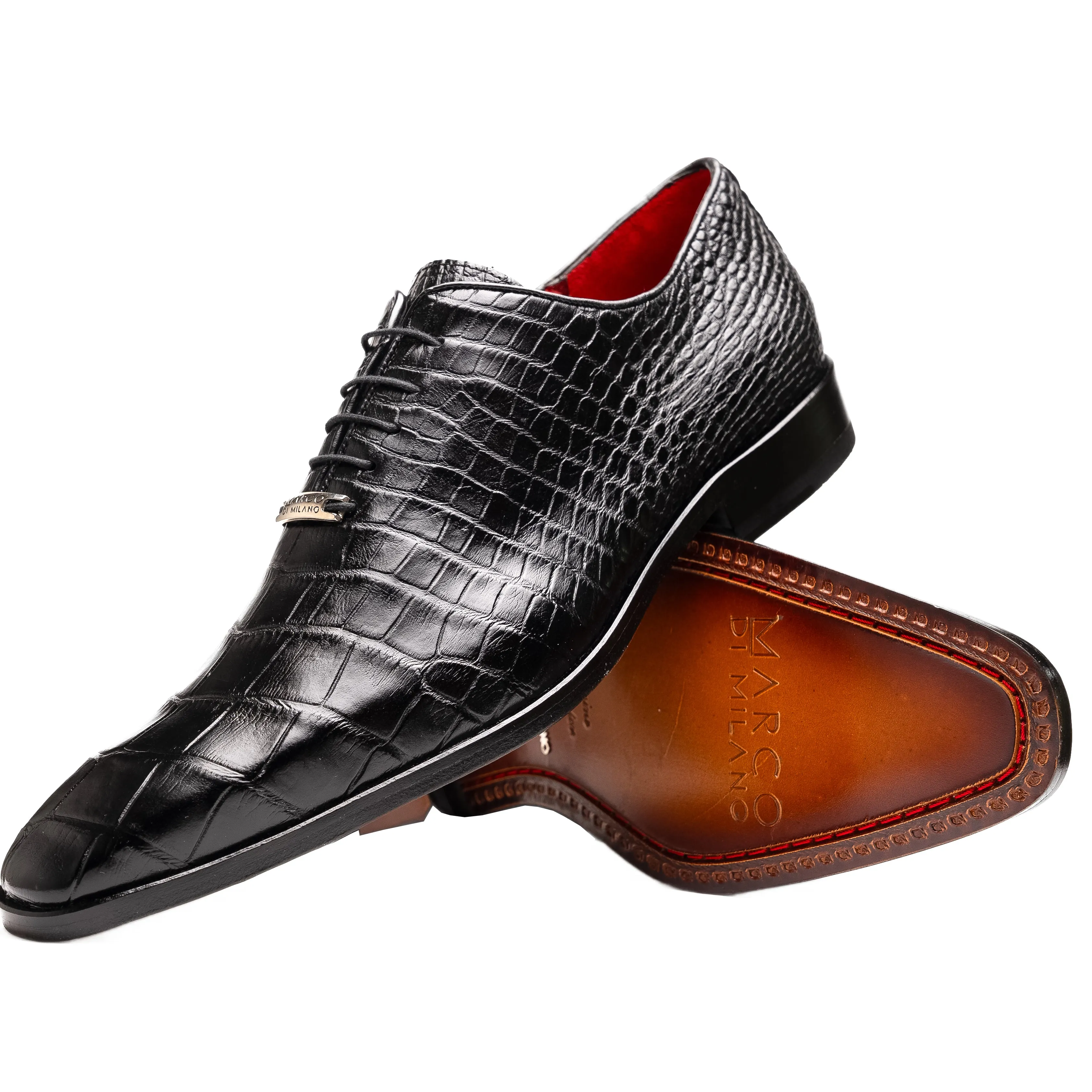 Marco Di Milano Bono Alligator Black