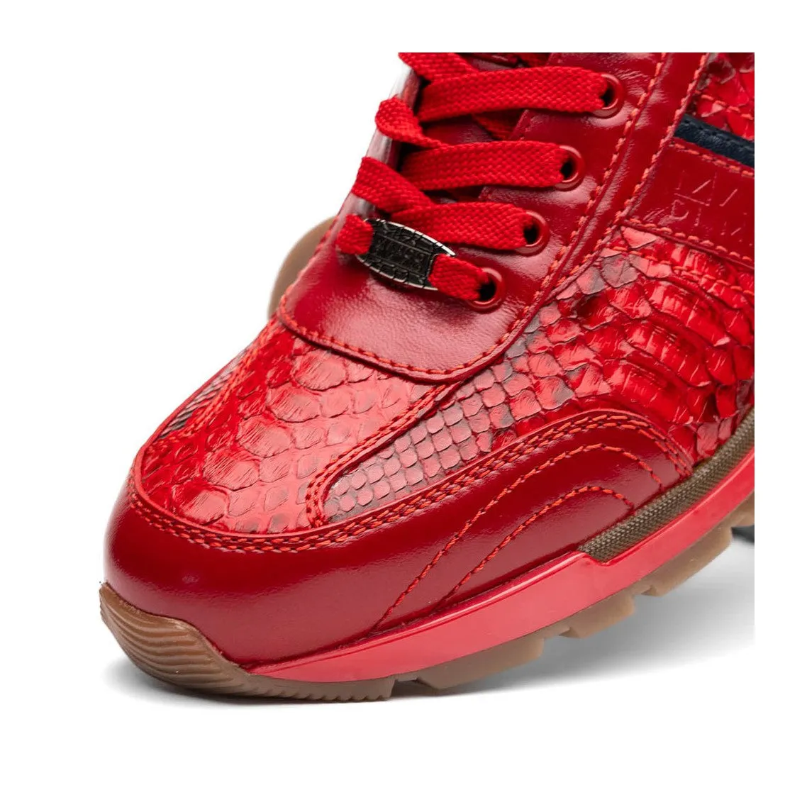 Marco Di Milano Brescia Men's Shoes Genuine Snake Skin / Calf-Skin Leather Sneakers (MDM1124)