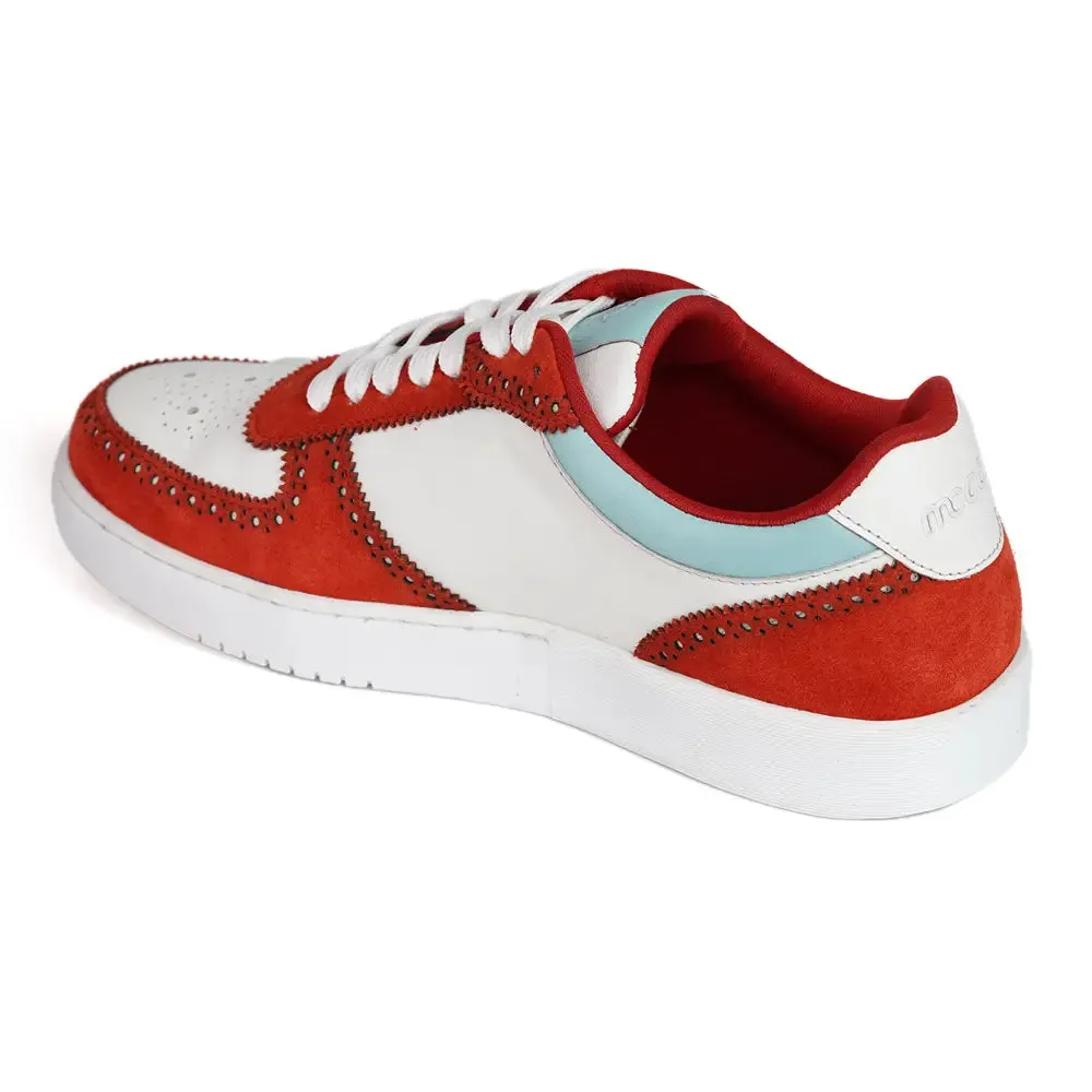 Mccoy Luka Suede Men's Sneakers Orange & White