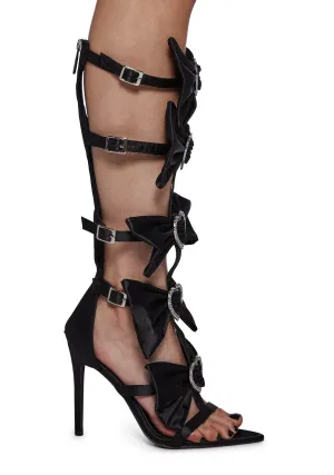 Meet The Beau Satin Heels