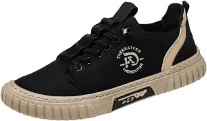 Men Sneakers Low Top Breathable Casual Sneakers Walking Canvas Shoes Mens Shoes