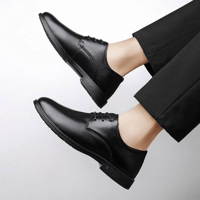 Men Soft Leather Oxford Shoes