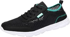 Men Summer Lightweight Breathable Casual Shoes Mesh Casual Running Shoes Mens Sneaker Shoes Size 12, 9