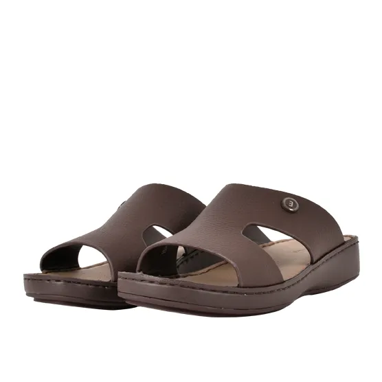 Mens Arabic Slippers Coffee