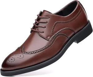 Men's Brogues Classic Dress Shoes Casual Modern Business Shoes Formal Derbys Lace-ups Oxford Shoes