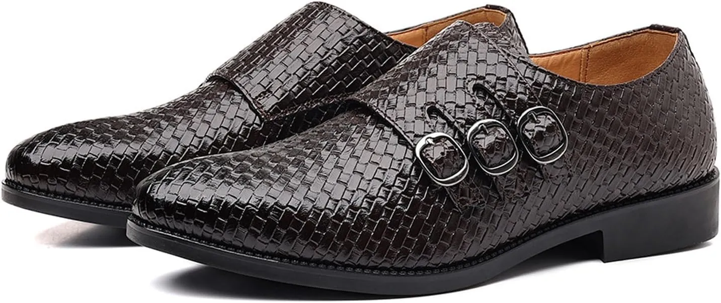 Men's Business Attire Casual Shoes British Pointed Solid Color Lace Up Leather Shoes Mens Casual Shoes 10