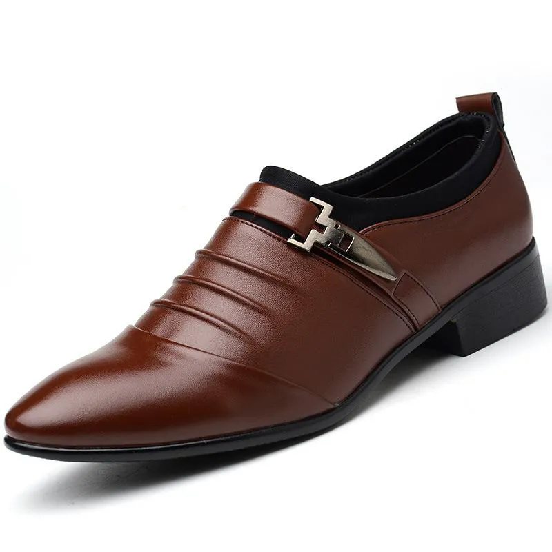 Men's Business Breathable Leather Shoes