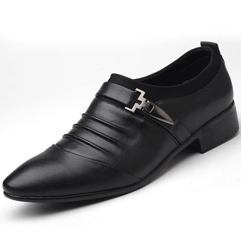 Men's Business Breathable Leather Shoes