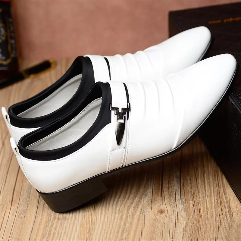 Men's Business Breathable Leather Shoes