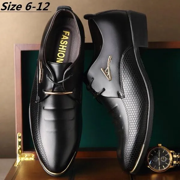 Men's Business Leather Oxfords