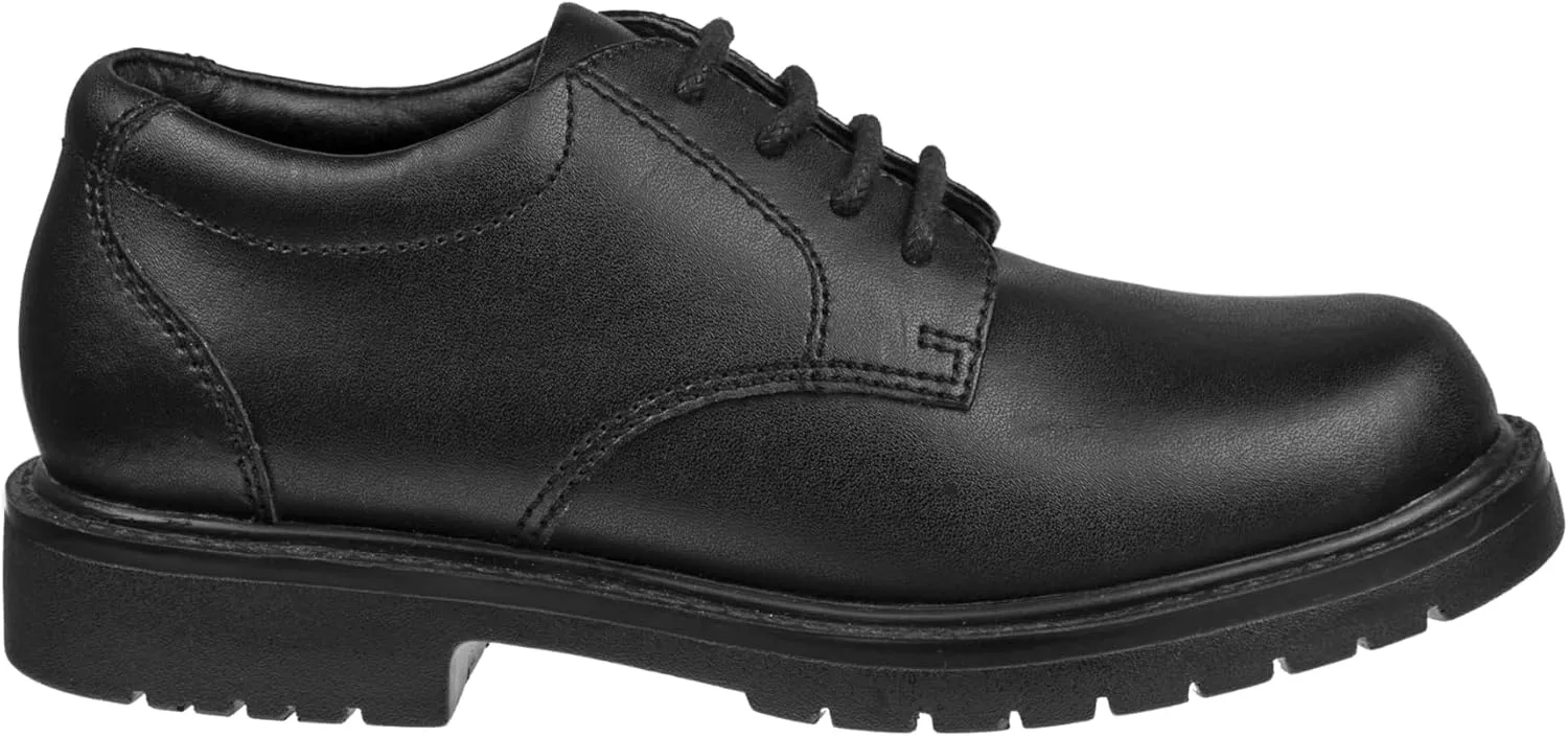 Mens Casual Classic Uniform Work Oxfords Leather Shoes (Adult)