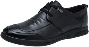 Men's Casual Genuine Leather Flats Soft Driving Walking Loafer Shoes Mens Dress Shoes for Weddings, Parties, Work, Church, Pro